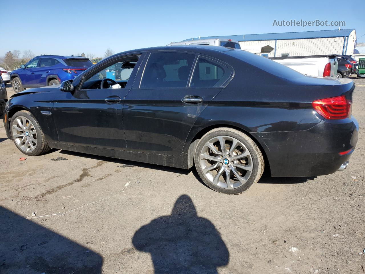 2016 Bmw 528 Xi Black vin: WBA5A7C53GG148631