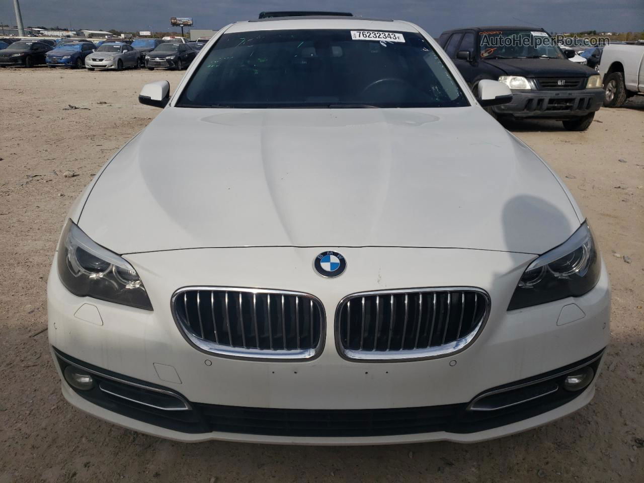 2014 Bmw 528 Xi Белый vin: WBA5A7C54ED614162