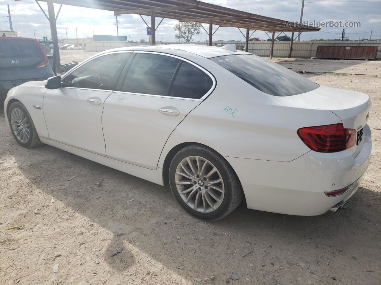 2014 Bmw 528 Xi Белый vin: WBA5A7C54ED614162