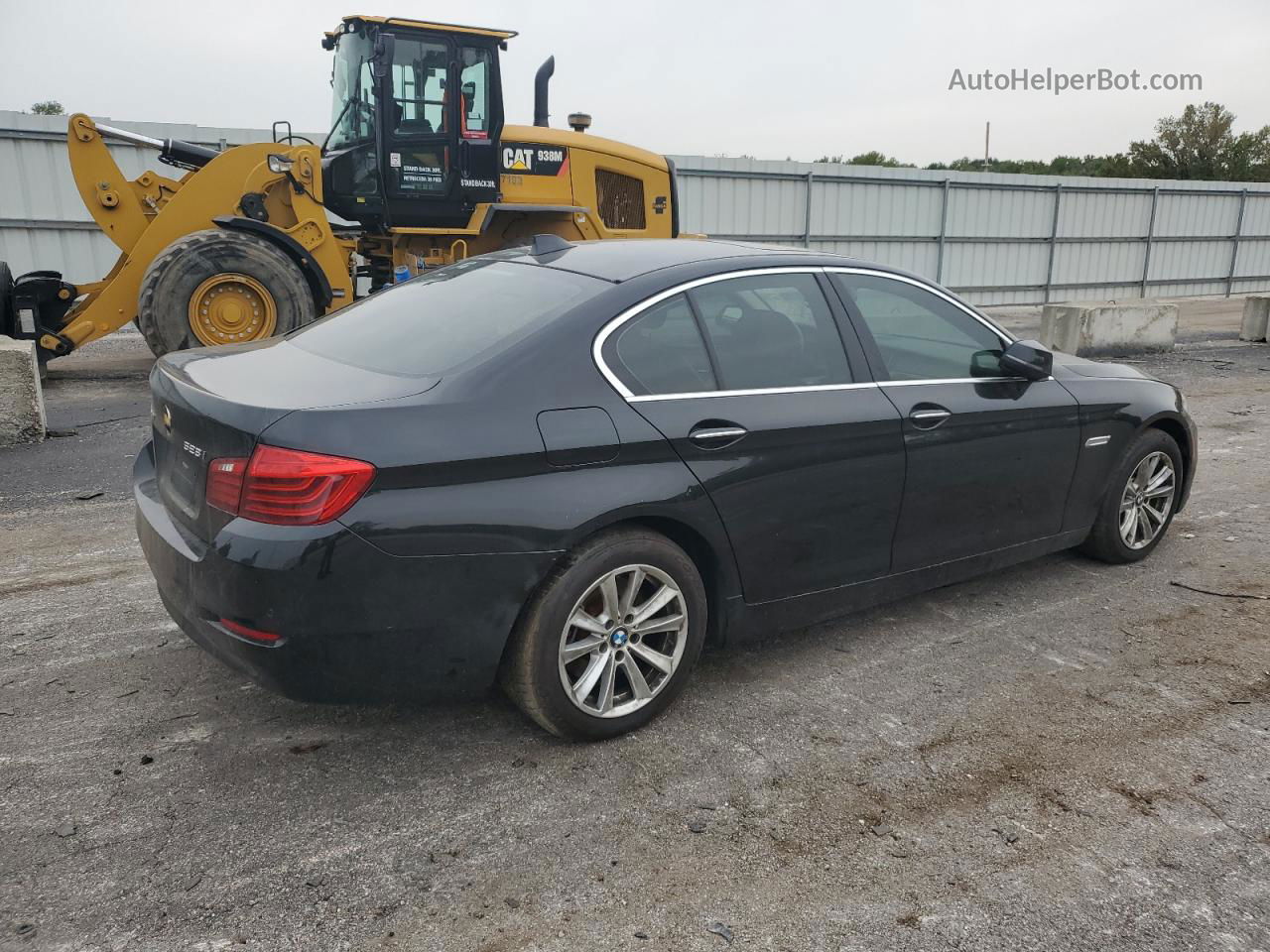 2014 Bmw 528 Xi Black vin: WBA5A7C54ED615456