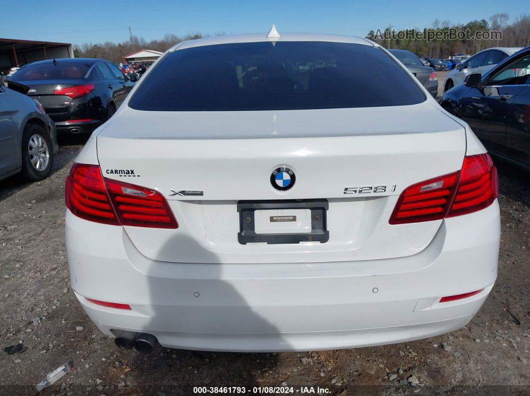 2016 Bmw 528i Xdrive White vin: WBA5A7C54GG149139