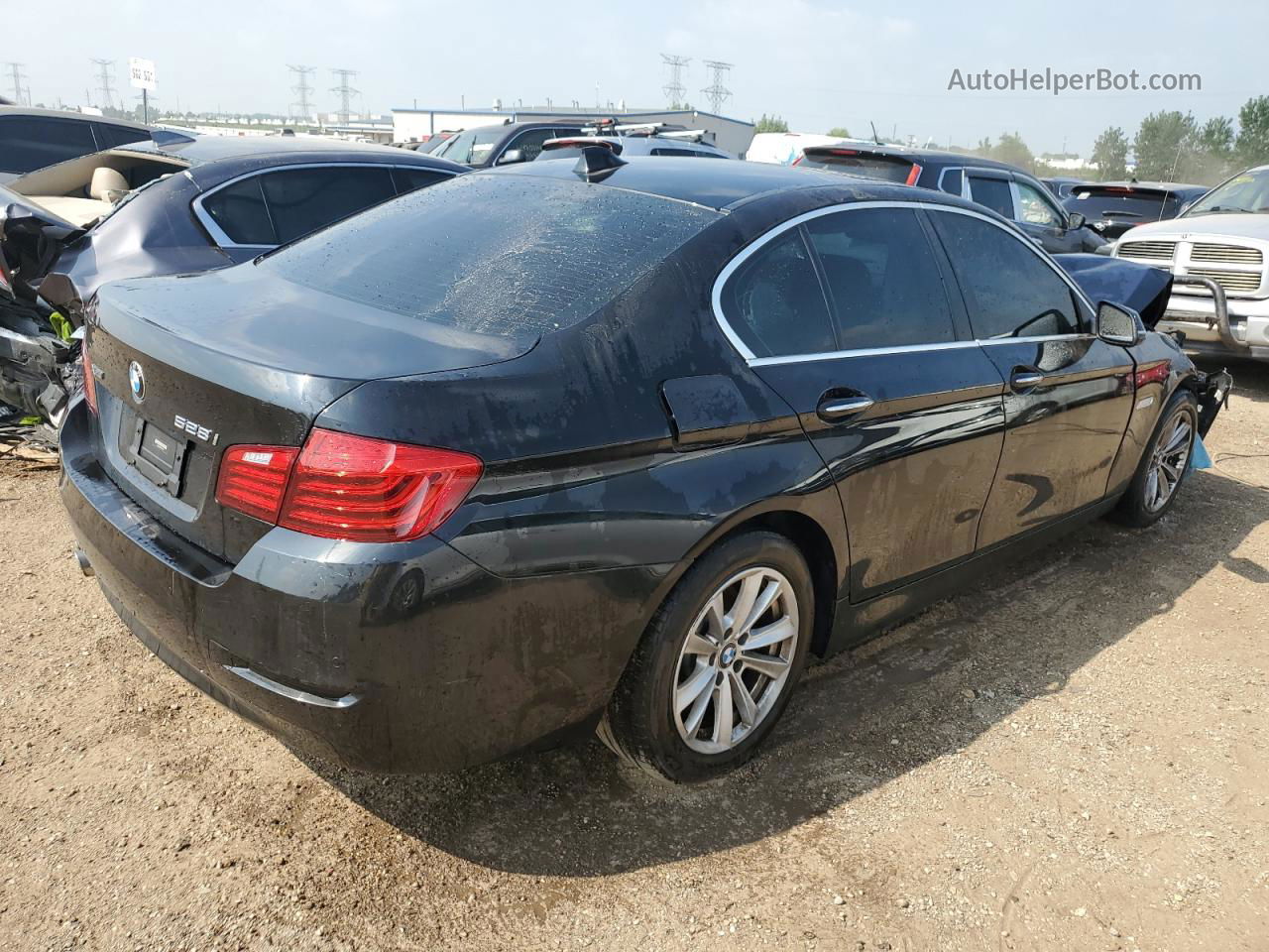 2016 Bmw 528 Xi Black vin: WBA5A7C54GG151456