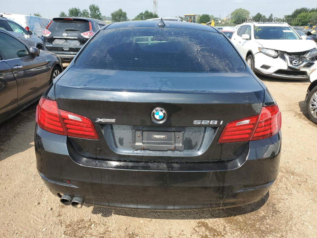 2016 Bmw 528 Xi Black vin: WBA5A7C54GG151456