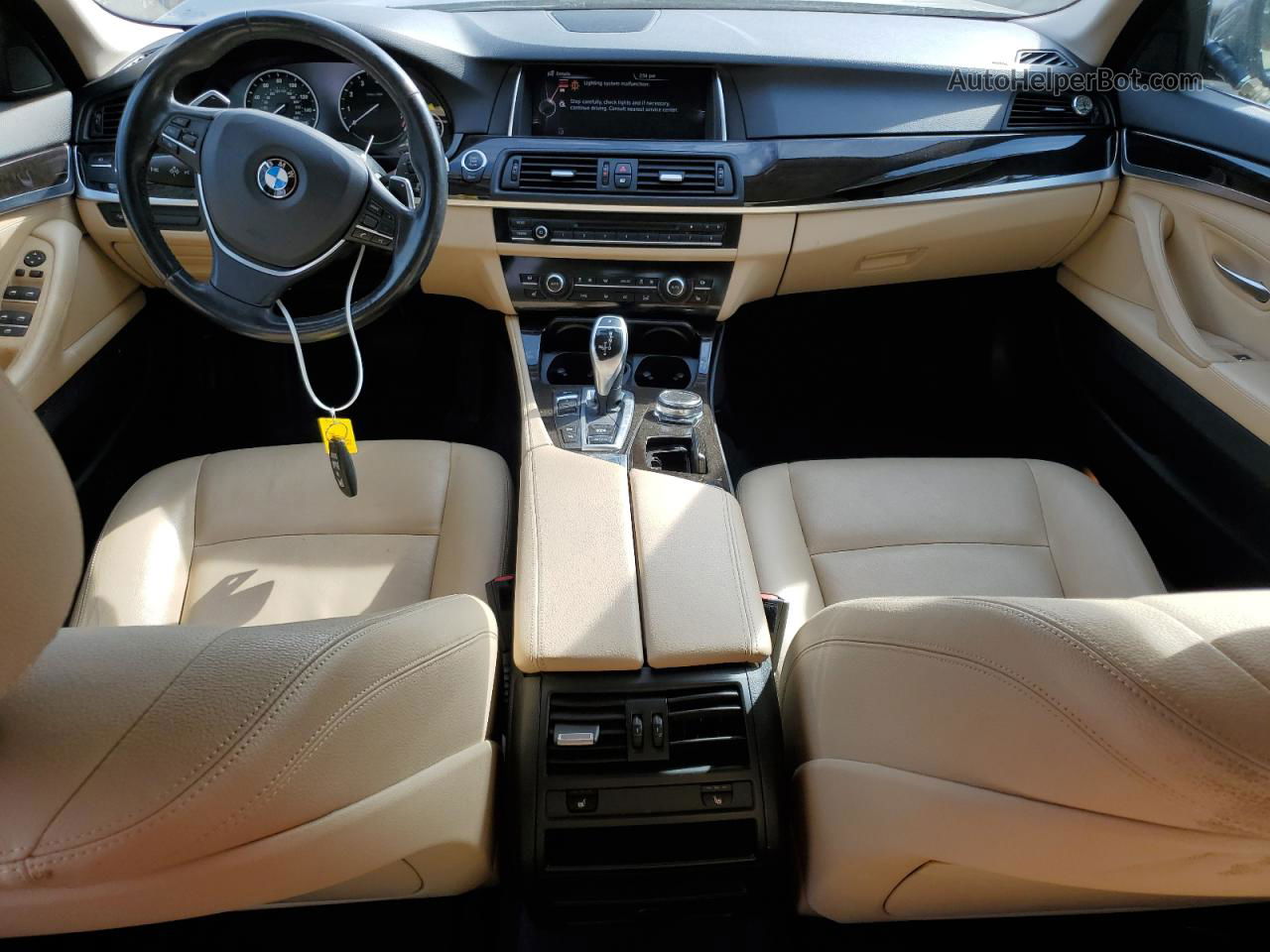 2016 Bmw 528 Xi Синий vin: WBA5A7C54GG152106