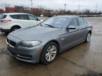 2014 Bmw 528 Xi Gray vin: WBA5A7C55ED619435