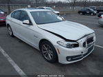 2016 Bmw 528i Xdrive Белый vin: WBA5A7C55GG148016