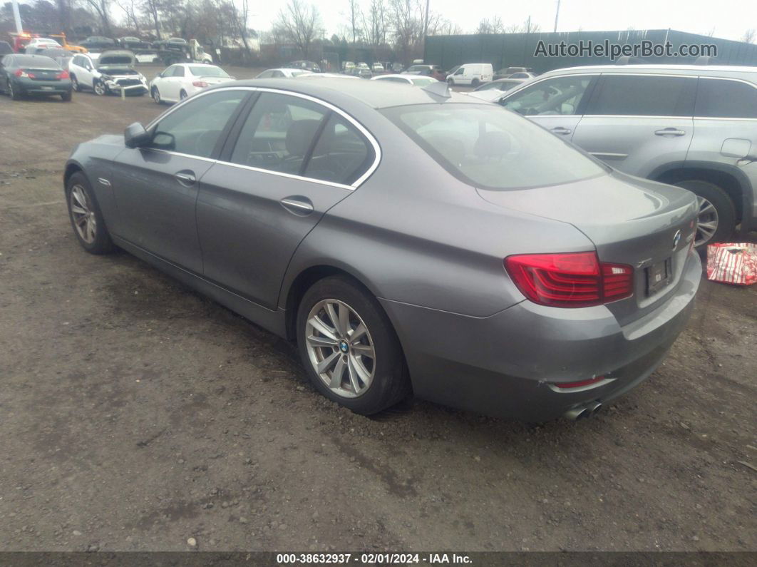 2016 Bmw 528i Xdrive Gray vin: WBA5A7C55GG643249