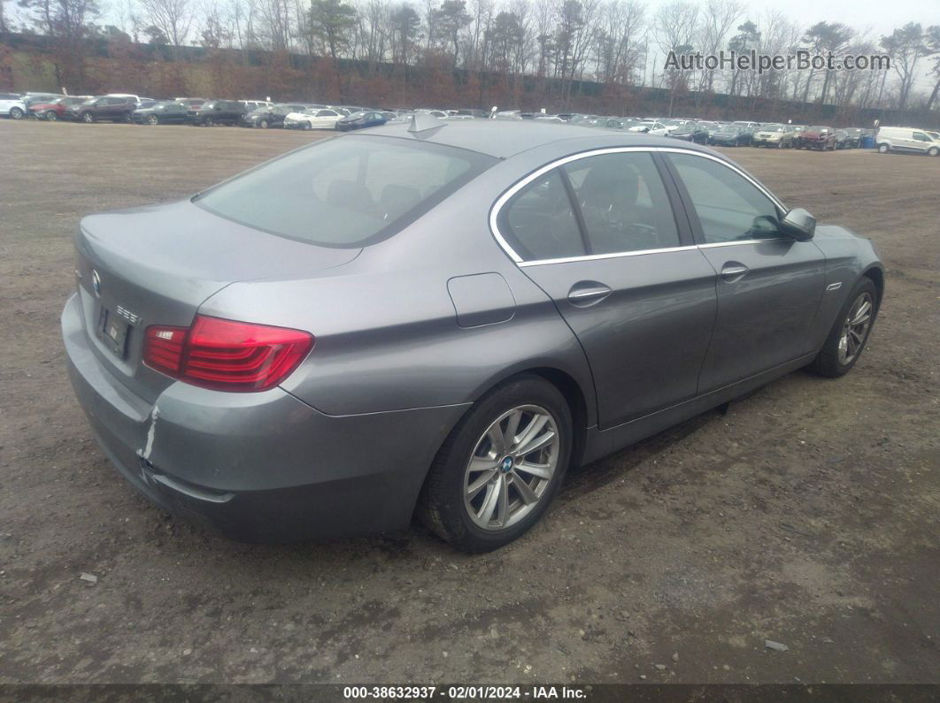 2016 Bmw 528i Xdrive Серый vin: WBA5A7C55GG643249