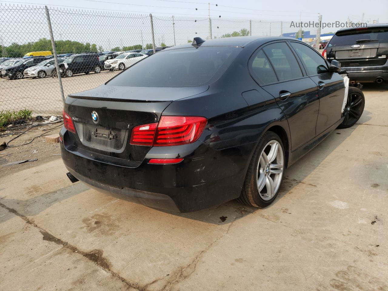 2016 Bmw 528 Xi Black vin: WBA5A7C55GG643803