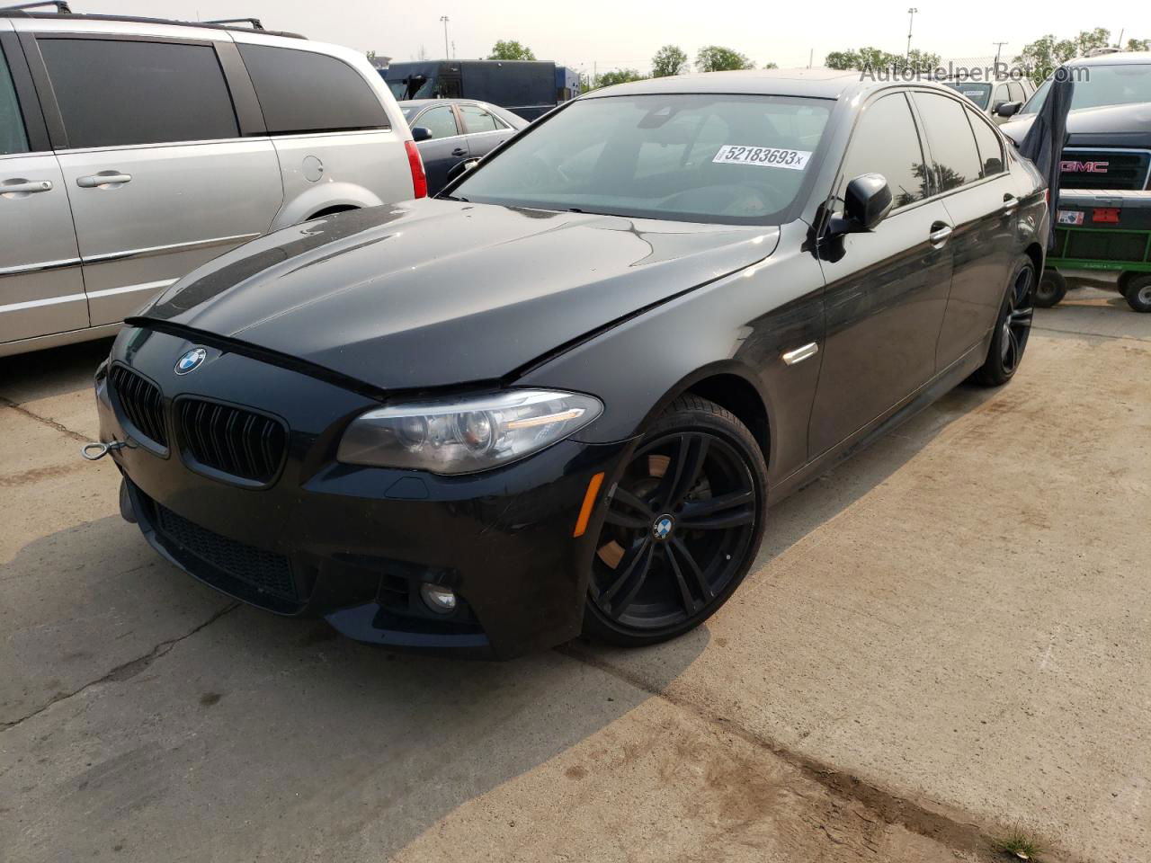 2016 Bmw 528 Xi Black vin: WBA5A7C55GG643803