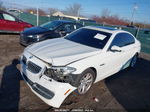 2014 Bmw 528i Xdrive White vin: WBA5A7C57ED612907