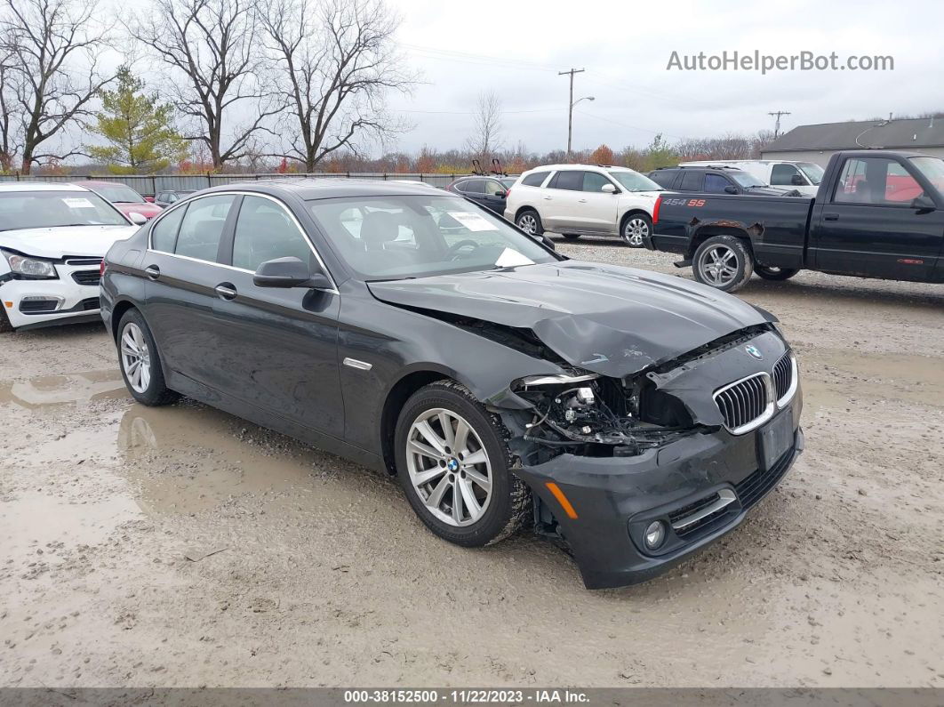 2016 Bmw 528i Xdrive Gray vin: WBA5A7C57GG146039