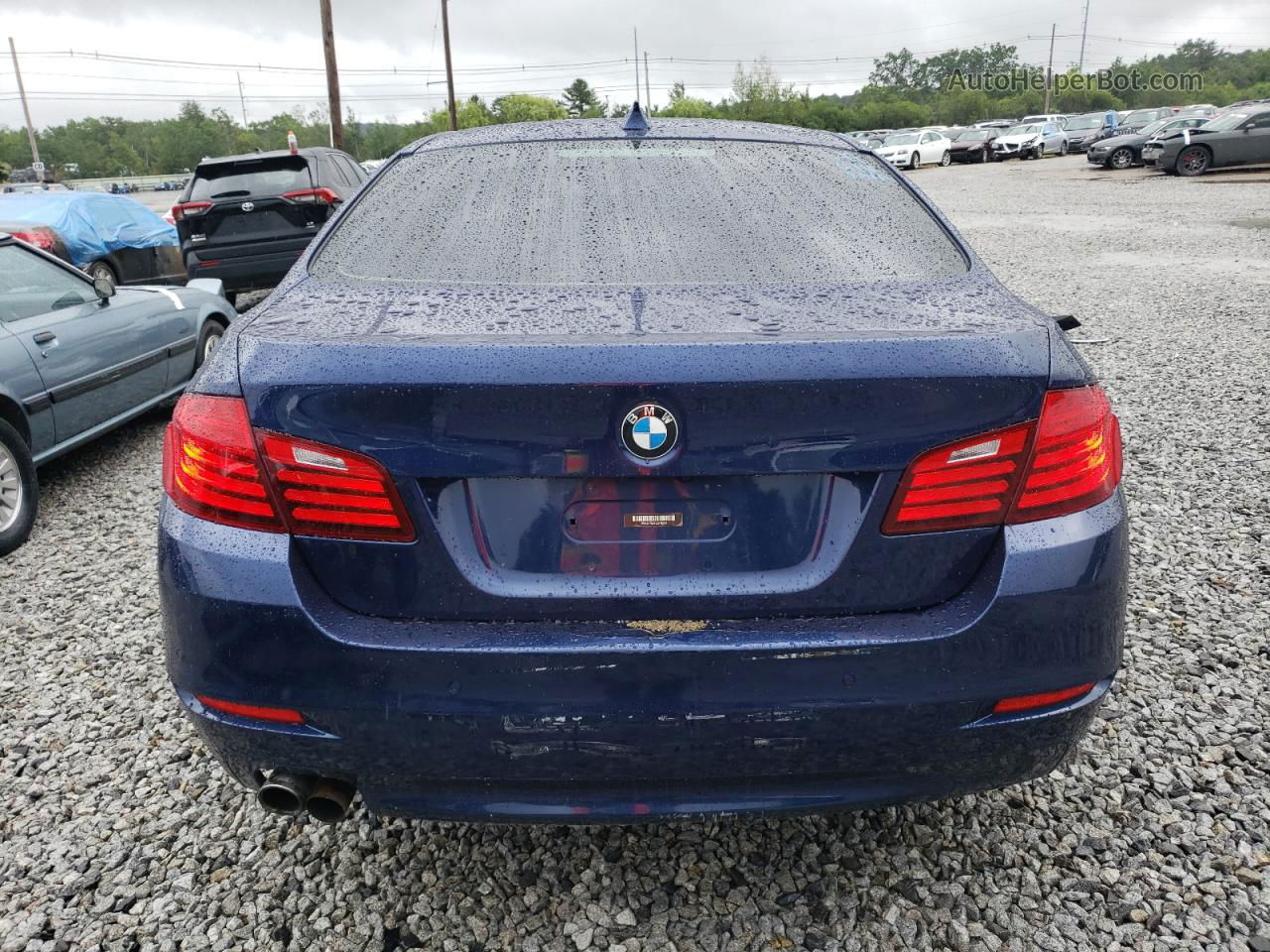 2016 Bmw 528 Xi Blue vin: WBA5A7C57GG146297