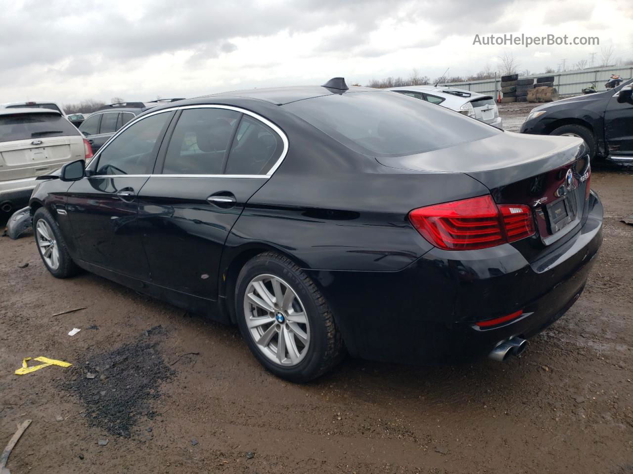 2016 Bmw 528 Xi Black vin: WBA5A7C57GG150446