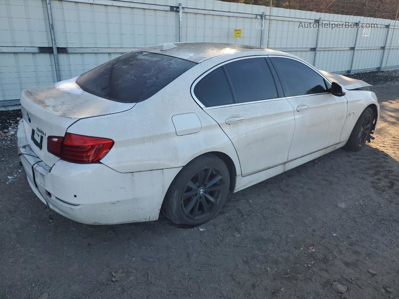 2014 Bmw 528 Xi Белый vin: WBA5A7C58ED620515