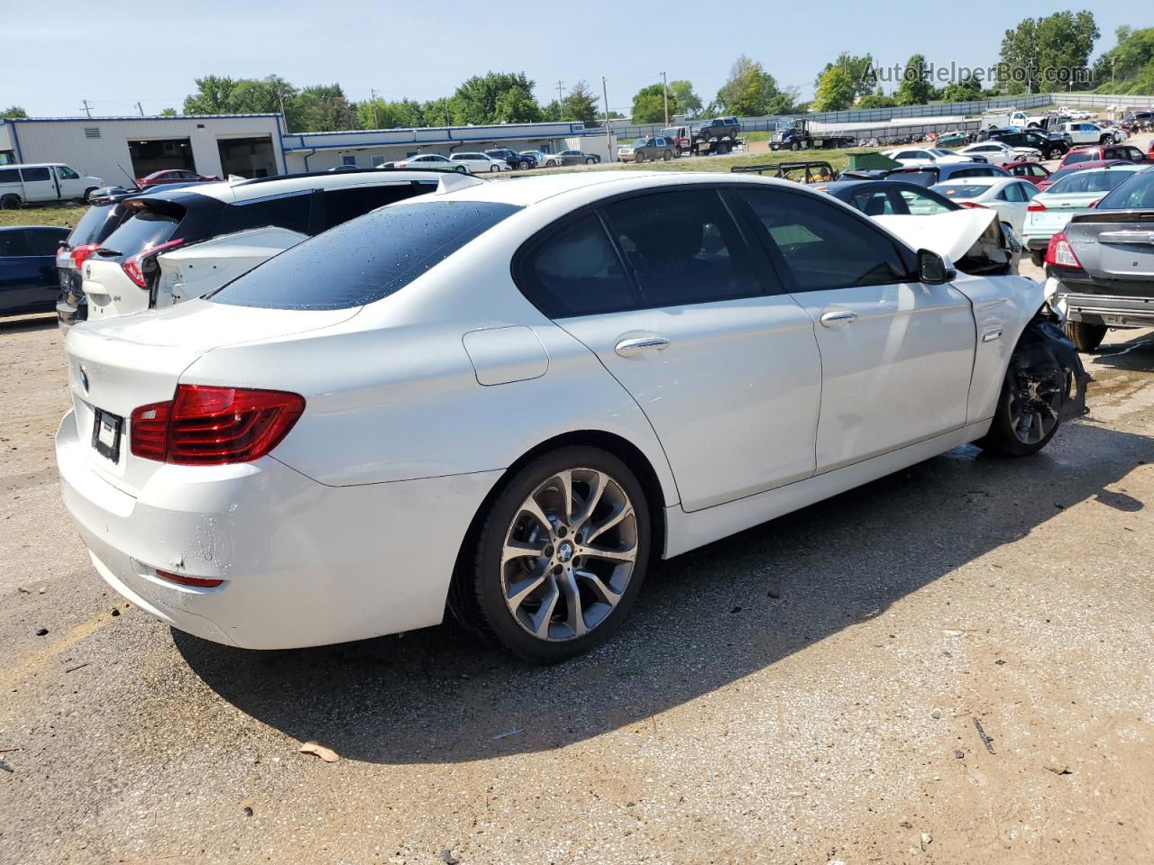 2016 Bmw 528 Xi White vin: WBA5A7C58GG146017