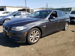 2014 Bmw 528 Xi Gray vin: WBA5A7C59ED616151