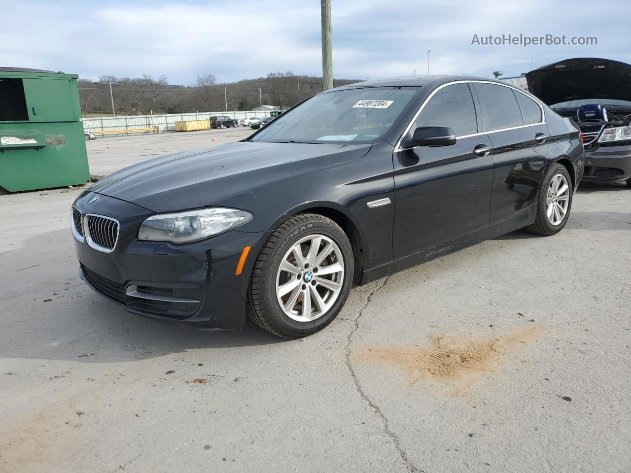 2014 Bmw 528 Xi Black vin: WBA5A7C59ED620104