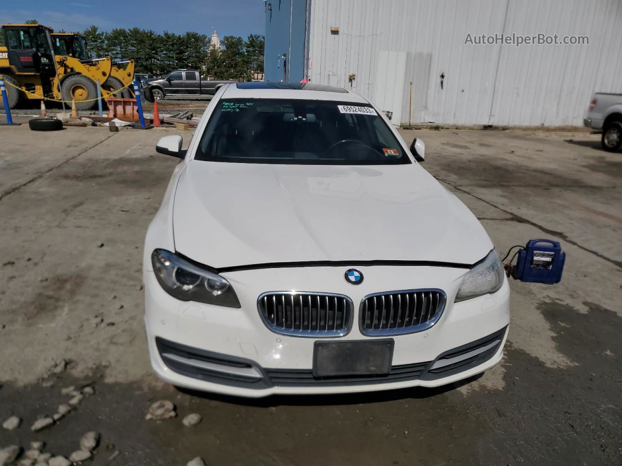 2014 Bmw 528 Xi Белый vin: WBA5A7C5XED219094