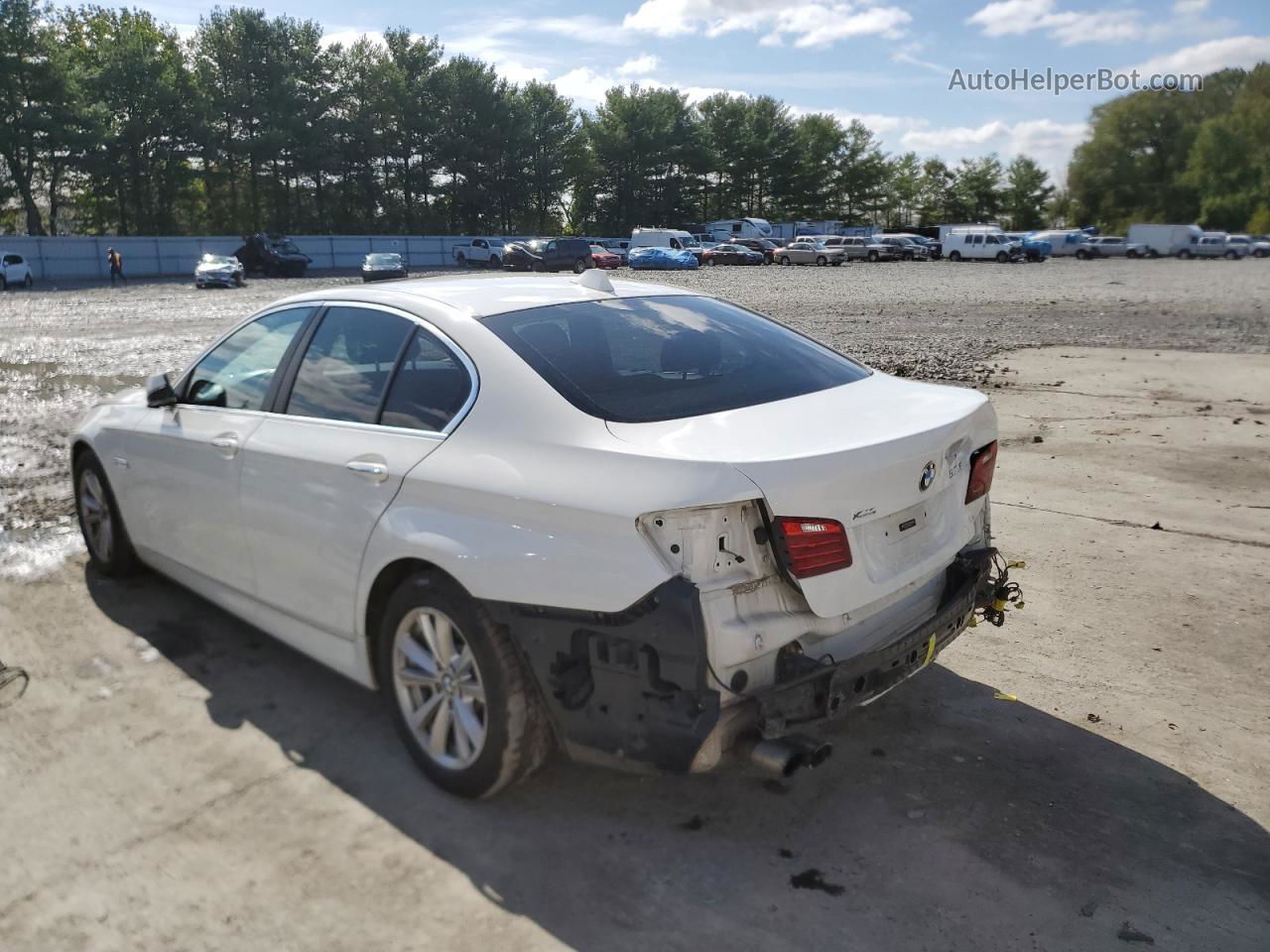 2014 Bmw 528 Xi Белый vin: WBA5A7C5XED219094