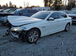 2014 Bmw 528 Xi White vin: WBA5A7C5XED615493