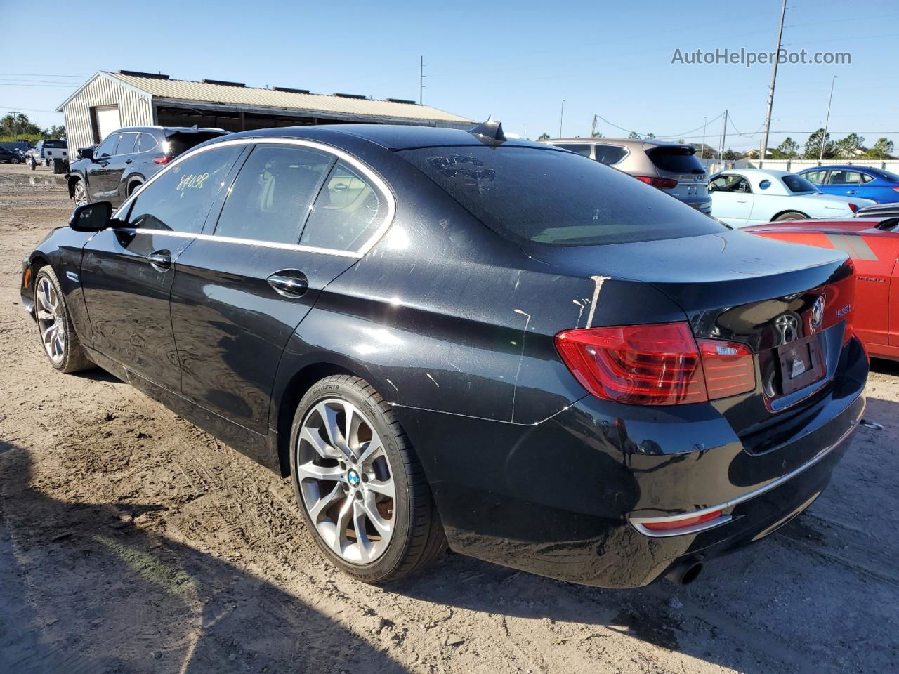 2014 Bmw 535 I Black vin: WBA5B1C50ED477599