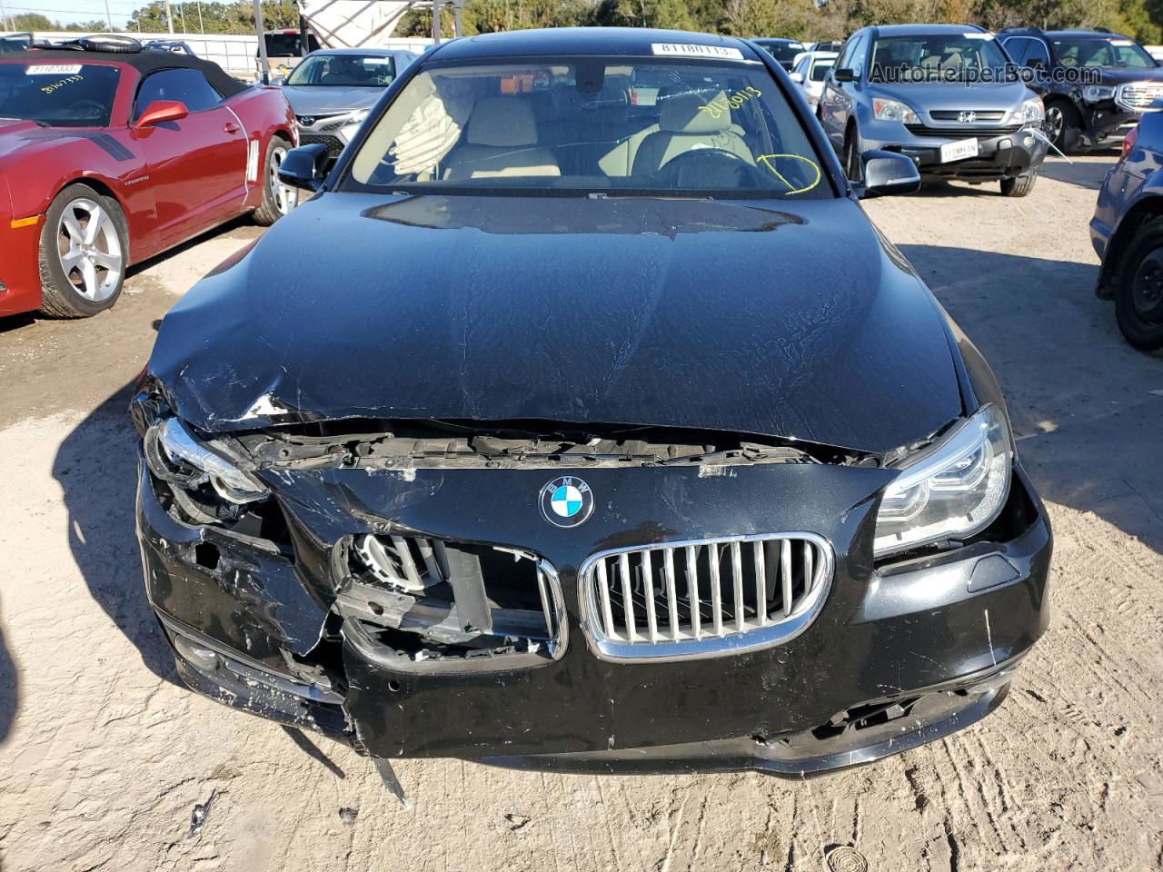 2014 Bmw 535 I Black vin: WBA5B1C50ED477599