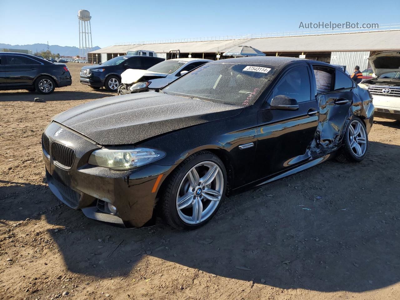 2016 Bmw 535 I Black vin: WBA5B1C50GG554232