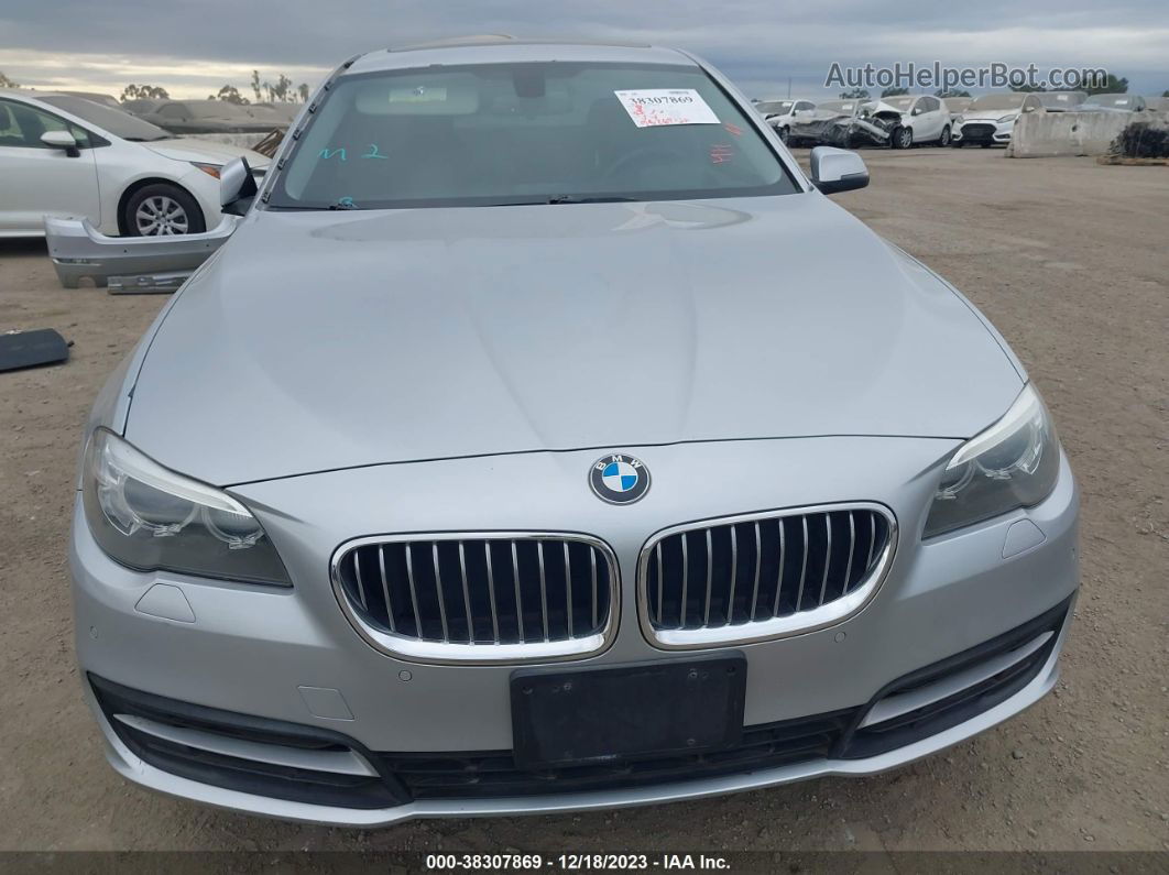 2014 Bmw 535i   Silver vin: WBA5B1C53ED475555