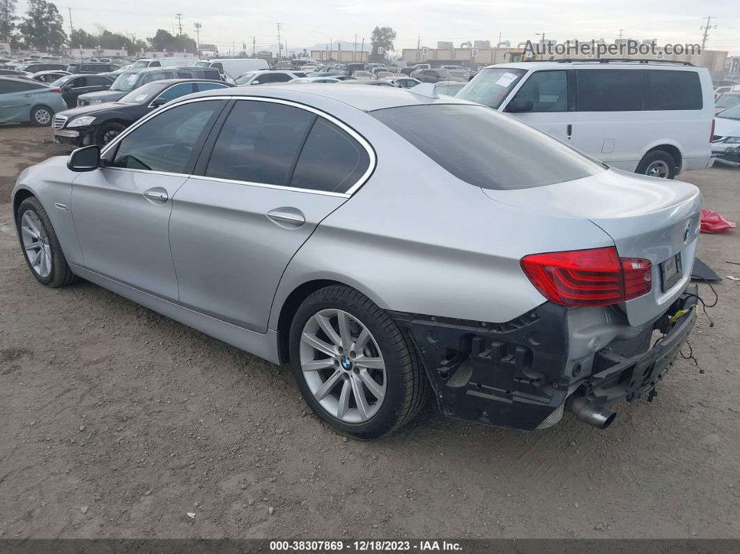 2014 Bmw 535i   Silver vin: WBA5B1C53ED475555