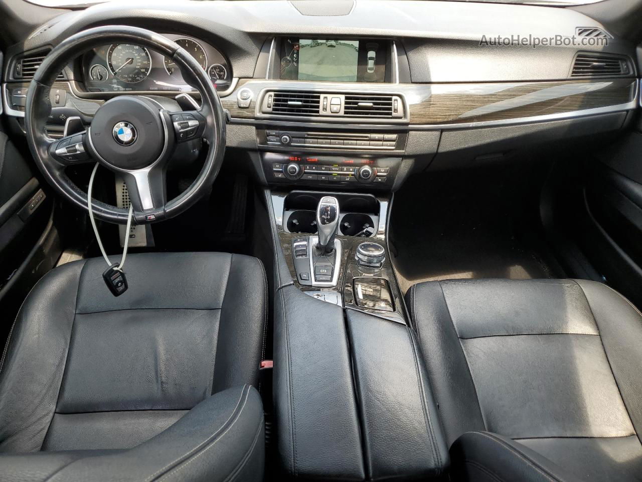 2014 Bmw 535 I Black vin: WBA5B1C53ED480772