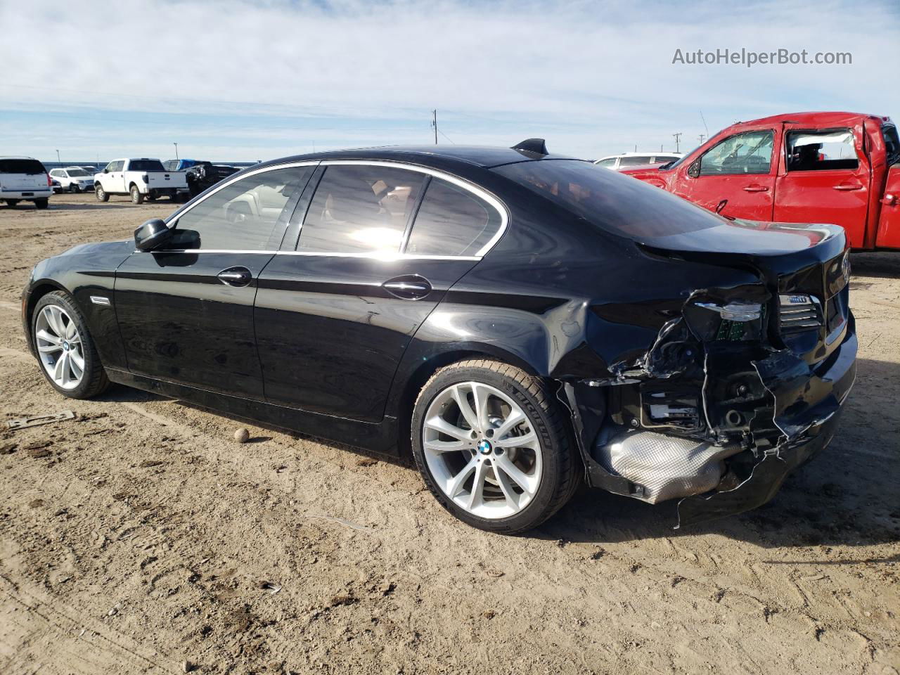 2014 Bmw 535 I Black vin: WBA5B1C53ED480951