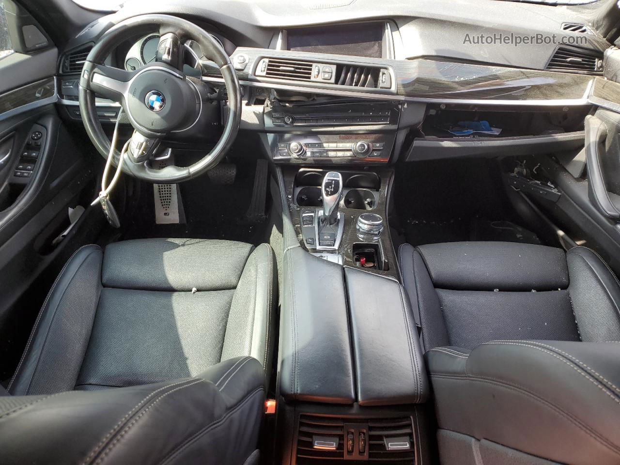 2016 Bmw 535 I Синий vin: WBA5B1C53GG132195