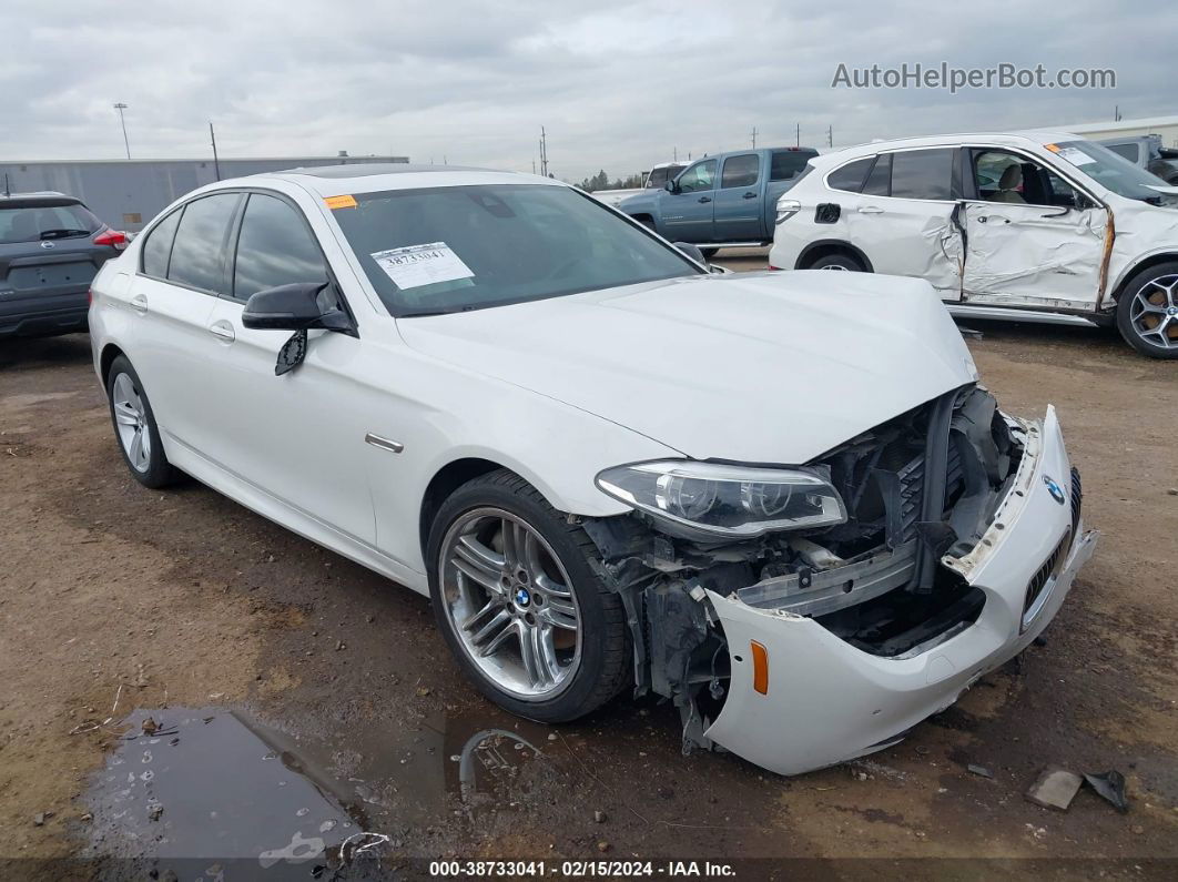 2014 Bmw 535i   White vin: WBA5B1C54ED475905