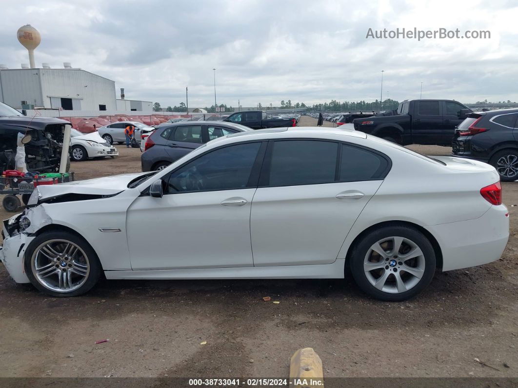 2014 Bmw 535i   White vin: WBA5B1C54ED475905