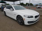 2014 Bmw 535 I White vin: WBA5B1C54ED480022