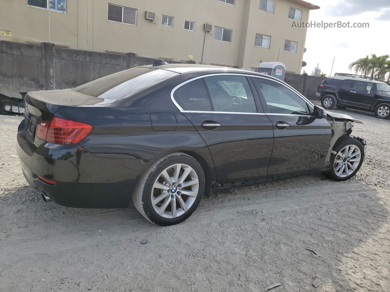 2016 Bmw 535 I Черный vin: WBA5B1C54GG553651