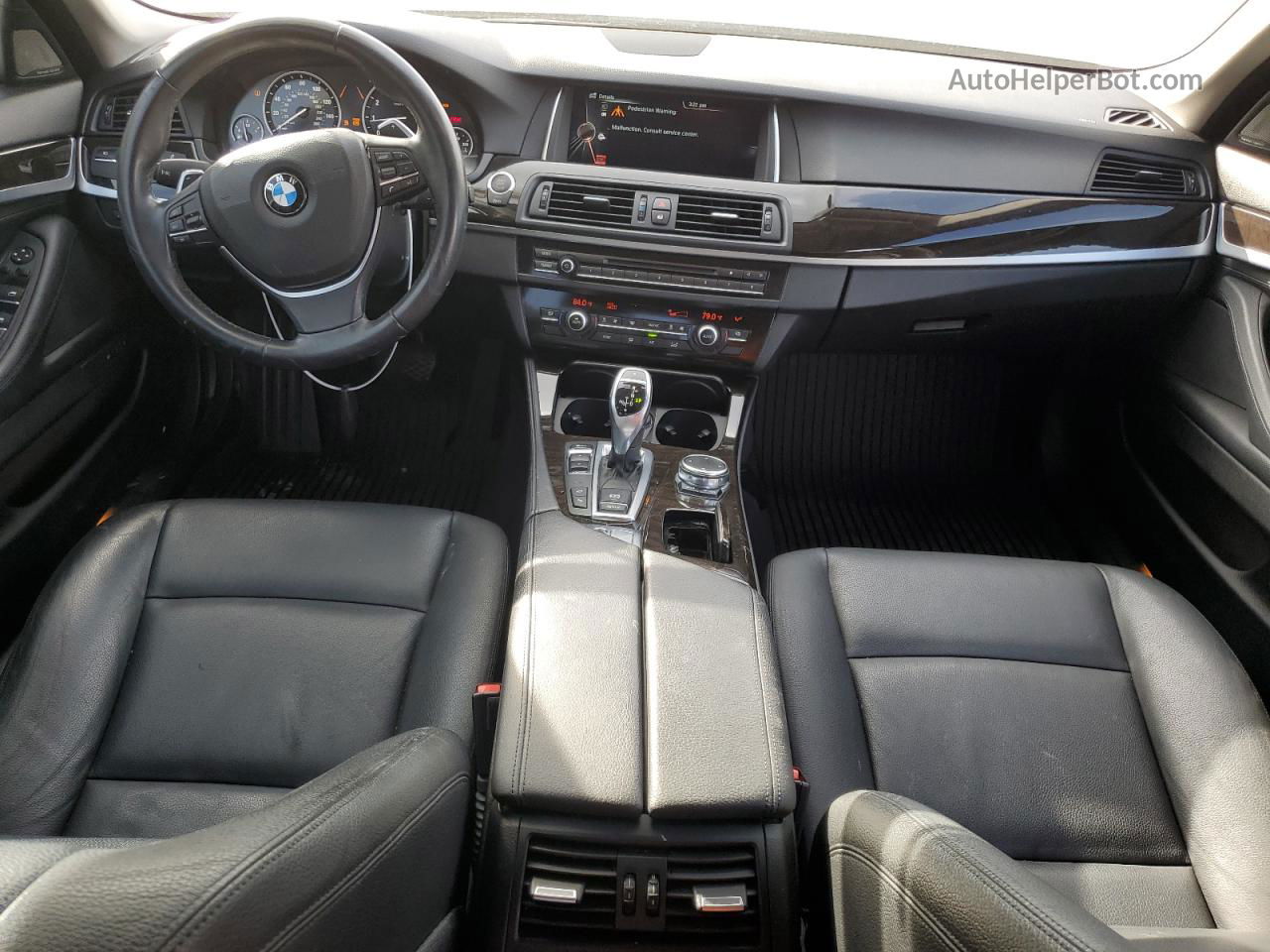 2016 Bmw 535 I Черный vin: WBA5B1C54GG553651