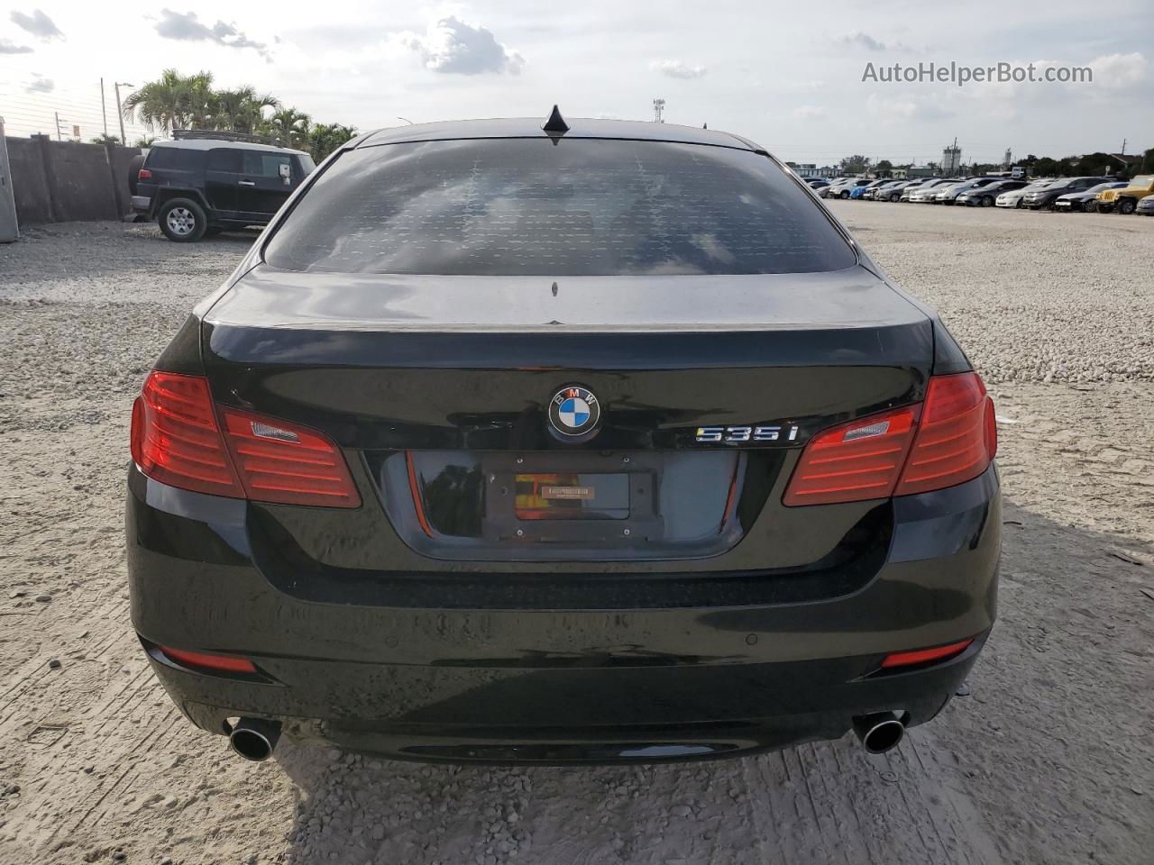 2016 Bmw 535 I Black vin: WBA5B1C54GG553651