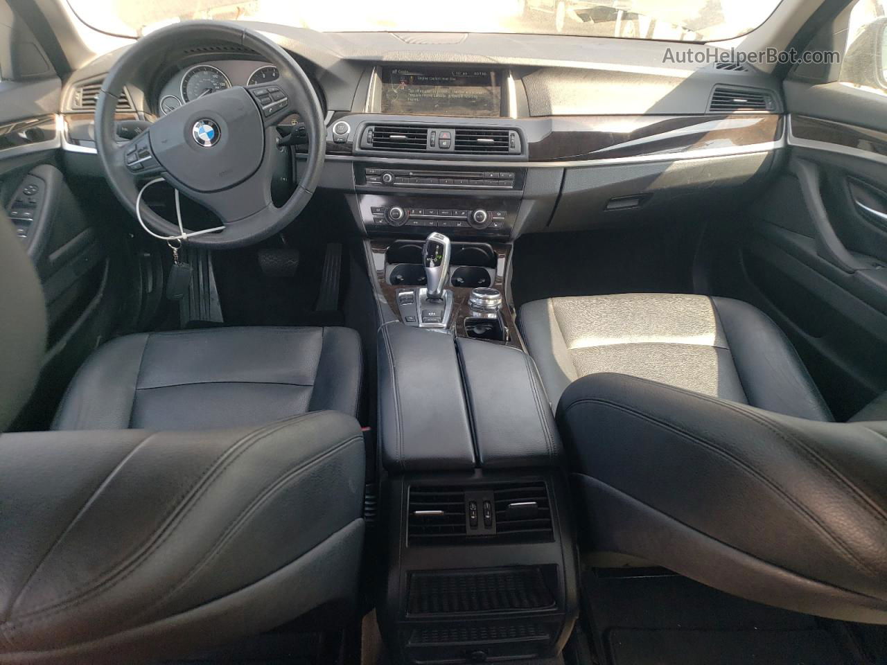 2014 Bmw 535 I Черный vin: WBA5B1C55ED474990