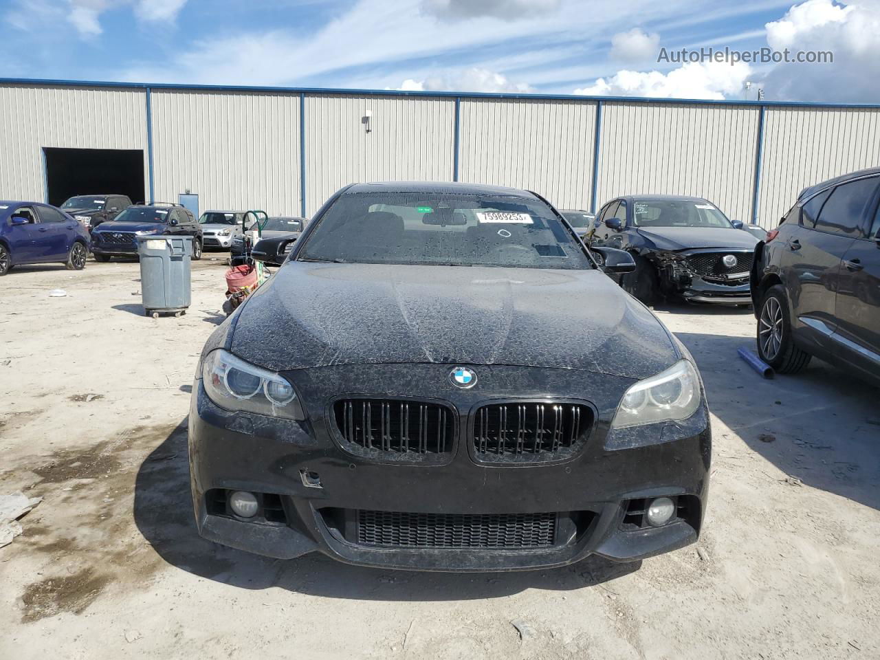 2014 Bmw 535 I Black vin: WBA5B1C55EDZ36979