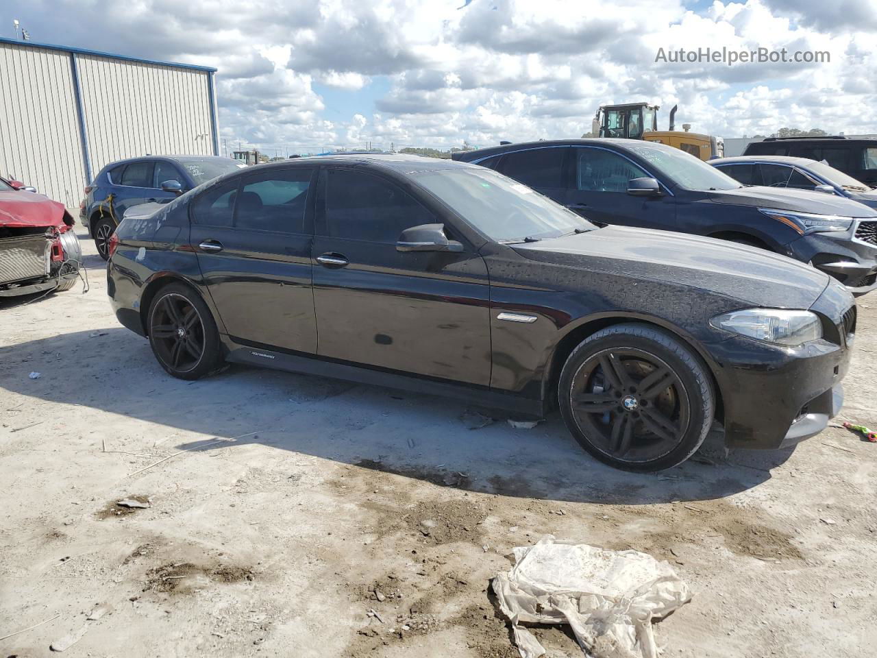 2014 Bmw 535 I Black vin: WBA5B1C55EDZ36979