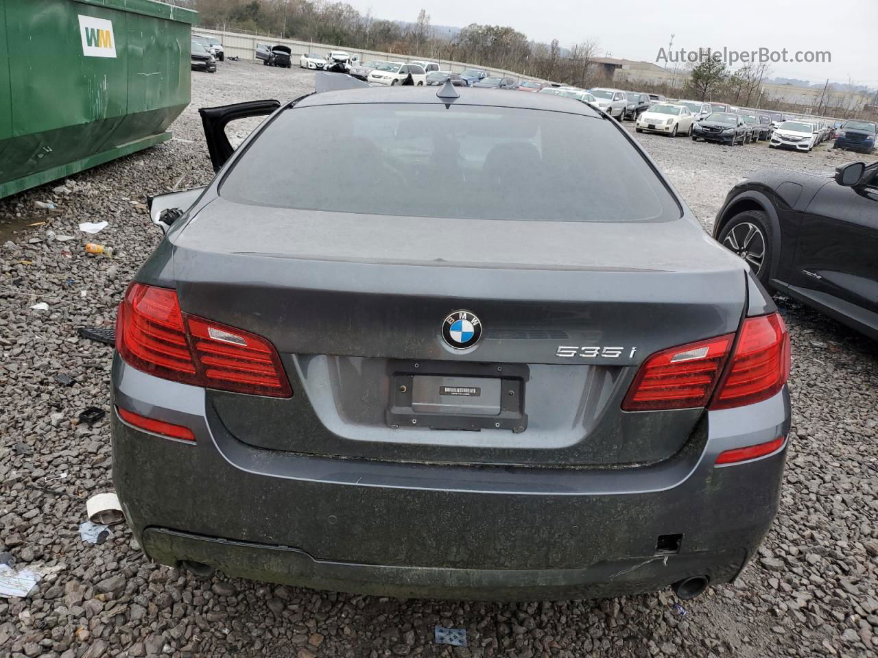 2016 Bmw 535 I Charcoal vin: WBA5B1C55GG553058