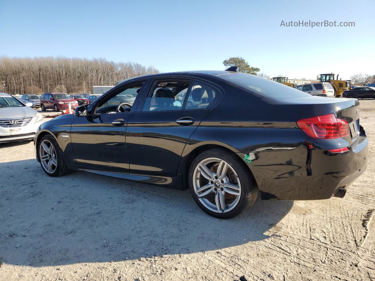 2014 Bmw 535 I Черный vin: WBA5B1C56ED475226