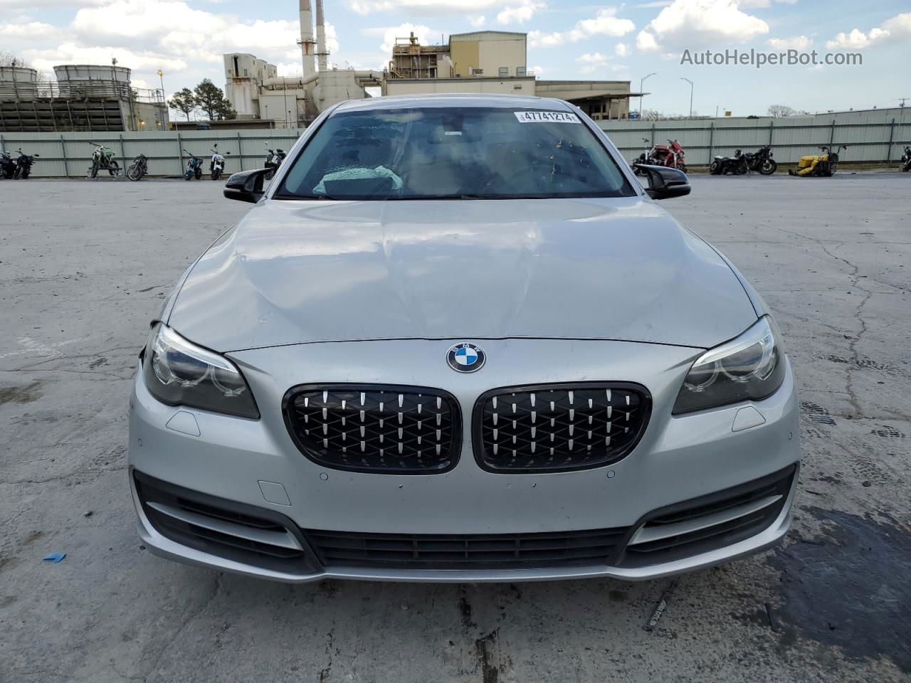 2014 Bmw 535 I Silver vin: WBA5B1C56ED479616