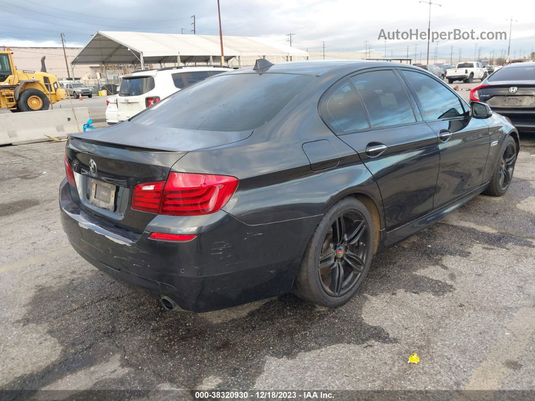 2014 Bmw 535i   Черный vin: WBA5B1C56ED480846