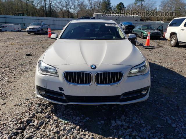 2016 Bmw 535 I White vin: WBA5B1C56GG129792