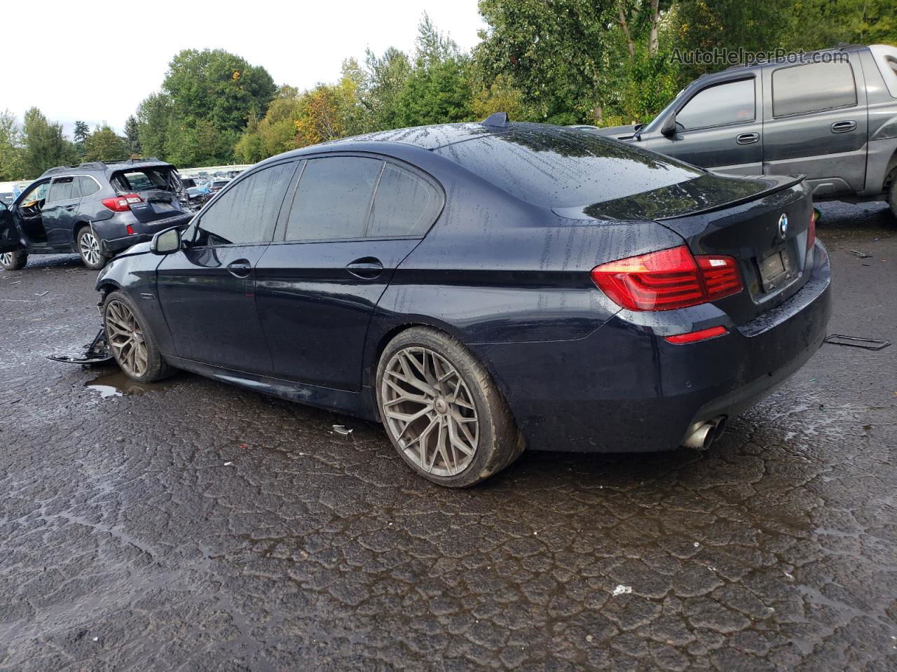 2016 Bmw 535 I Black vin: WBA5B1C56GG130036