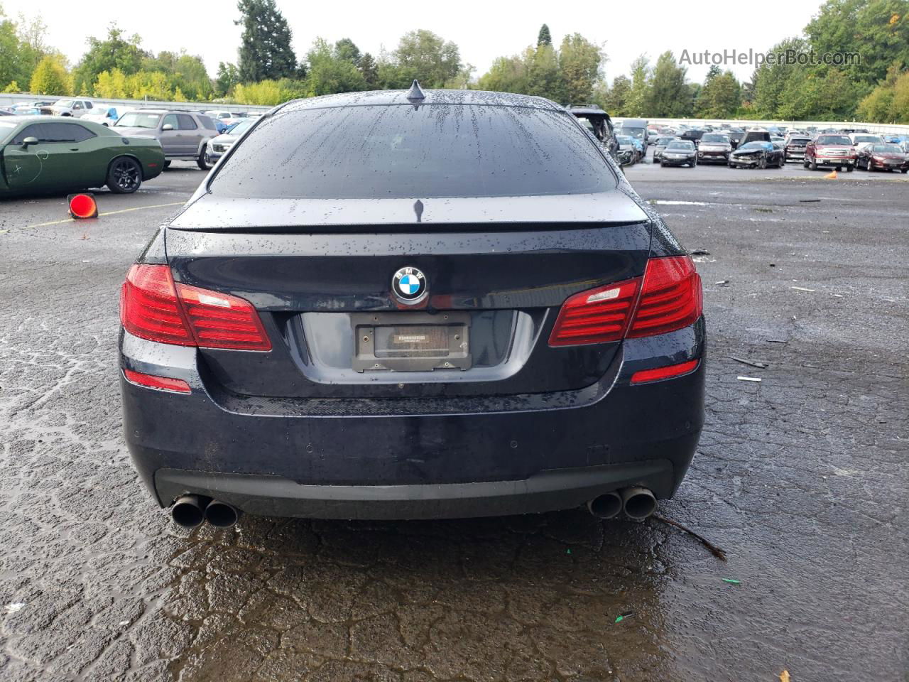 2016 Bmw 535 I Black vin: WBA5B1C56GG130036