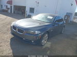 2016 Bmw 535i Gray vin: WBA5B1C56GG132854